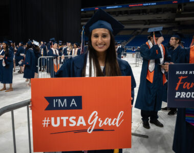 Crystal Freitag at Spring 2024 Commencement