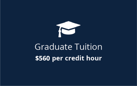 graduate tuition cost for the Online Bilingual Education Graduate Certificate is $560 per credit hour. 