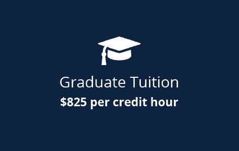 graduate tuition for medical device commercialization is $825 per credit hour